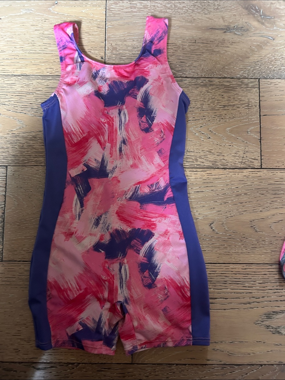Magic Pink & Purple Girls One-Piece Swimsuit